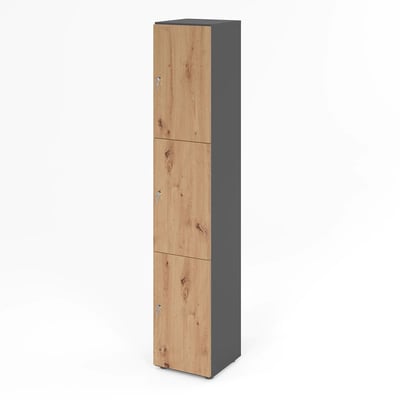 Schließfachschrank Profi 6 OH 3 Fächer - HBA-264L3