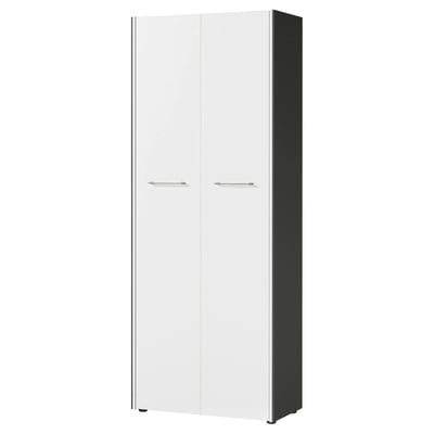 Aktenschrank 4263 Pasadena - Graphit/Weiß - GER-4263-569