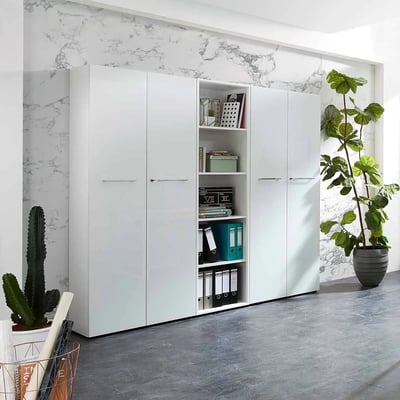 Büro-Set Monteria 2 - Weiß - GER-8059-84