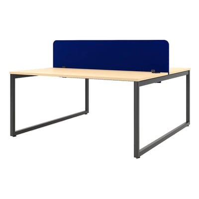 Schreibtisch bSpace Workbench mit Paneel 2er O Fuß - NST-BSPACE-WORKBENCH-2-O-PN