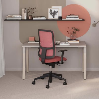 Bürostuhl Utila Black - NST-UTILA-SWIVEL-CHAIR-UPH-P-BLACK