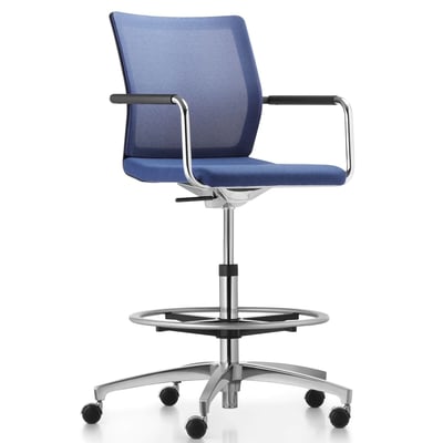 Counter-Konferenzdrehstuhl Stilo 6807 CFR mesh/style - DAU-ST6807-CFR