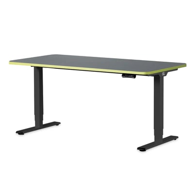 Stayble Color Schreibtisch, 160 cm, elektrisch höhenverstellbar, 2 Motoren - BME-AZ2001-X-TP-CL