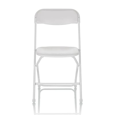 Besucherstuhl Klappstuhl TUDELA XXL W Kunststoff weiß - HJH-803101