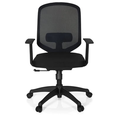 Bürostuhl DELIGHT Netzstoff schwarz - HJH-657610