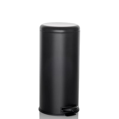 Abfallsammler Mülleimer CLEAN STEP 30L schwarz matt Inneneimer Kunststoff - HJH-741010