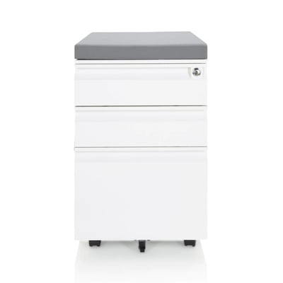 Rollcontainer COLOR OS Metall mit Sitzkissen - HJH-COLOR-OS