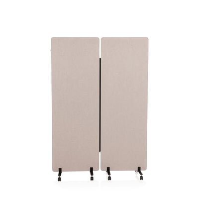 Mobiles Akustik-Trennwand-System FLEXMIUT 2er Set - HJH-FLEXMIUT