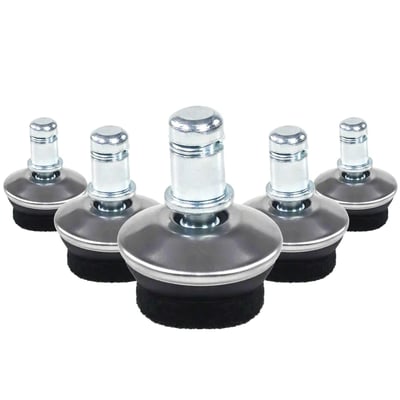 Filz-Gleiter STAND FZ I 5er Set silber - HJH-830126