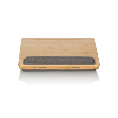 Laptopunterlage Laptop Kissen COMFILAP III 42 x 34 cm, einstellbar braun grau - HJH-830125