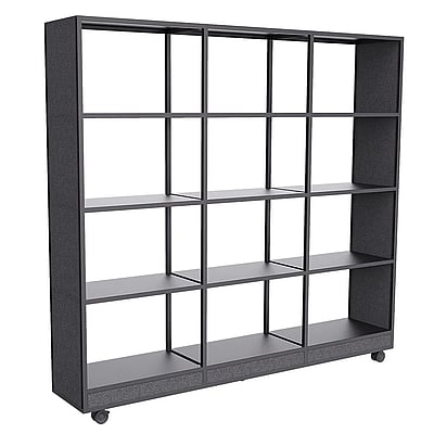 Extend 3D Freistehend, mit Räder, Schwarz - PJP-6200-1185-9011