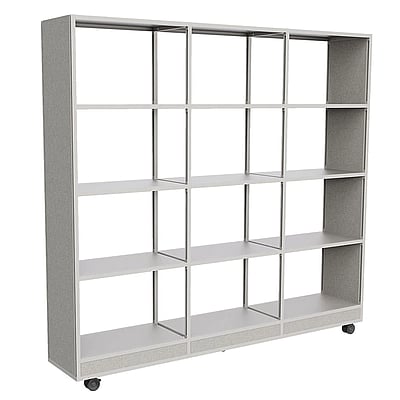 Extend 3D Freistehend, mit Räder, Seidengrau - PJP-6200-1185-7044