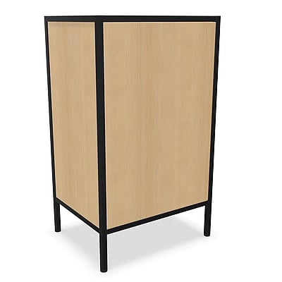 Outline Türenschrank mit 1 Fachboden in Holzoptik - BIS-OUC0507