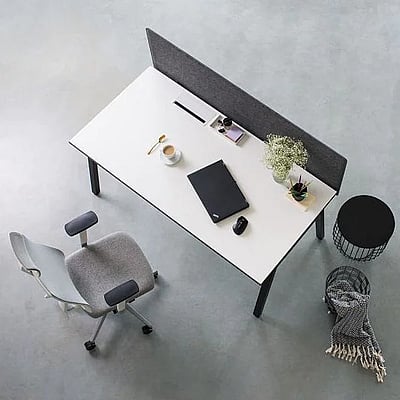 Schreibtisch CS5040 A-LEG LWM - NST-CS5040-DESK-A-LEG-LWM