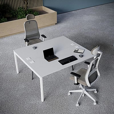 Schreibtisch bSpace Workbench 2er 4 Fuß - NST-BSPACE-WORKBENCH-2