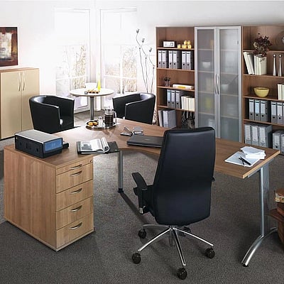 Schreibtisch B Freiform - HBA-BS18