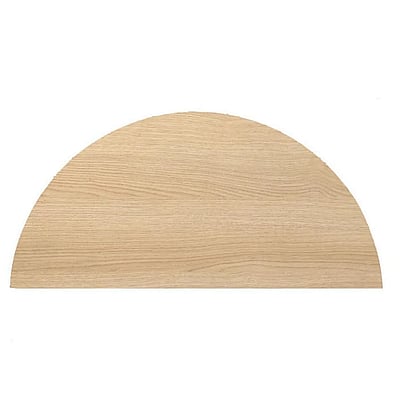 Tischplatte 160 cm mit Stützfuß - HBA-JA160