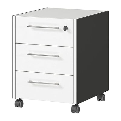 Rollcontainer 4257 Pasadena - Graphit/Weiß - GER-4257-569