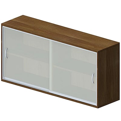 Schiebetürenschrank Pro 2 OH mit Mittelwand - Glas - GEM-X-10SG21X