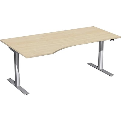 Höhenverstellbarer Schreibtisch Elektro Flex Freiform - GEM-X-08F181X