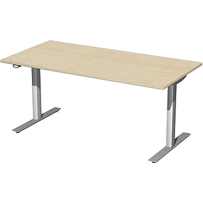 Höhenverstellbarer Schreibtisch Elektro Flex Rechteckform - GEM-X-08F1X08