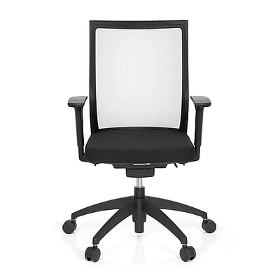 Bürostuhl Drehstuhl ASPEN Netzstoff schwarz - HJH-657620