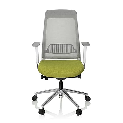 Bürostuhl Drehstuhl CHIARO T2 WHITE Netzstoff Stoff - HJH-CHIARO-T2-WHITE