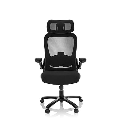 Schwerlaststuhl Bürostuhl INSTRUCTOR SW I PRO - XXL Netzstoff Stoff schwarz - HJH-691007