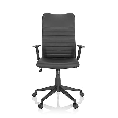 Bürostuhl Chefsessel ARTON 30 Kunstleder schwarz - HJH-729425