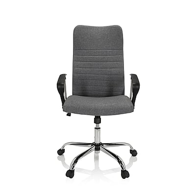 Bürostuhl Chefsessel ARTON 40 Stoff grau - HJH-729426