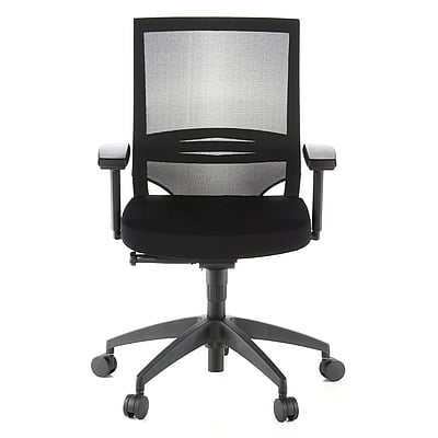 Bürostuhl Chefsessel PORTO BASE Sitz Stoff/Rücken Netz - HJH-PORTO-BASE