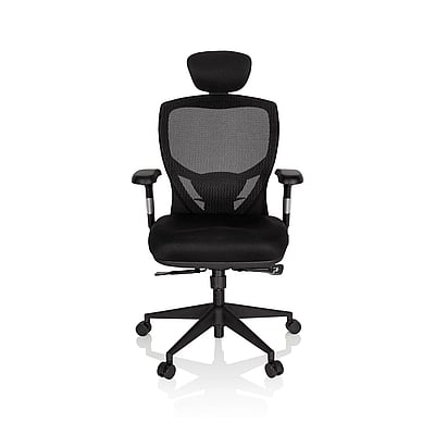 Bürostuhl Chefsessel VENUS BASE Sitz Stoff Rücken Netz - HJH-VENUS-BASE