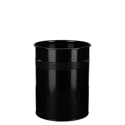 Abfallsammler Mülleimer CLEAN III schwarz - HJH-830014