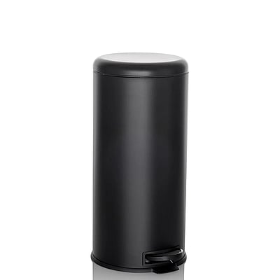 Abfallsammler Mülleimer CLEAN STEP 30L schwarz matt Inneneimer Kunststoff - HJH-741010