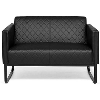 Loungemöbel Antigua Black 2-Sitzer - HJH-713302