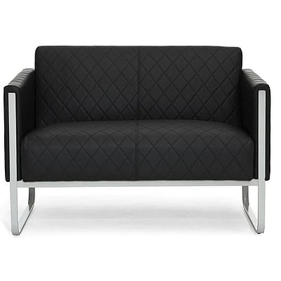 Loungemöbel Antigua Step 2-Sitzer - Schwarz - HJH-713310