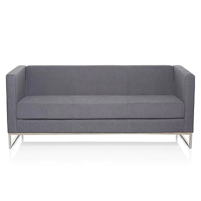 Loungemöbel Levantado 3-Sitzer - Dunkelgrau - HJH-713503
