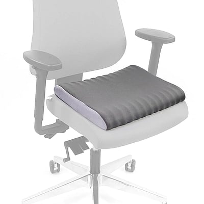 Sitzkissen MEDISIT V antirutsch und atmungsaktiv Schaum Mesh grau - HJH-780021