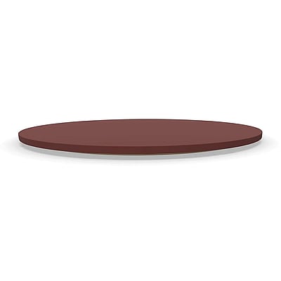 Tischplatte rund Fenix NTM auf MDF mit schräger Kante - NST-MDF-BOARD-FENIX-RD
