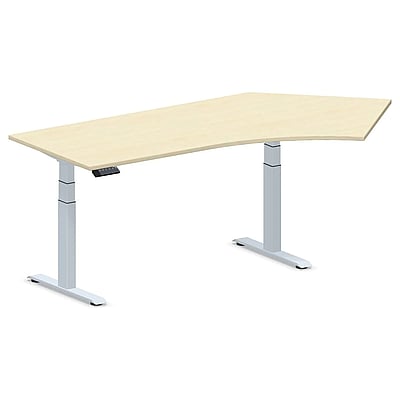 Höhenverstellbarer Schreibtisch Elevate Plus Winkelform - GEM-ELEVATE-PLUS-W