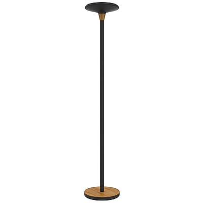 Stehleuchte Baly Bamboo - Schwarz/Bambus - HMN-400140805