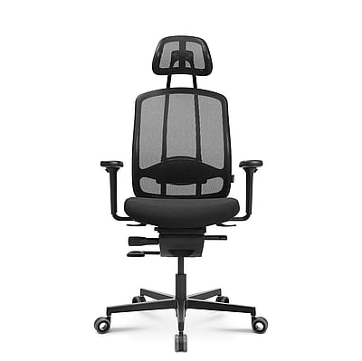 Bürostuhl AluMedic Black Edition - WAG-Z70BD