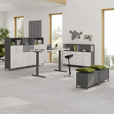 Höhenverstellbarer Schreibtisch XDKB - HBA-XDKB