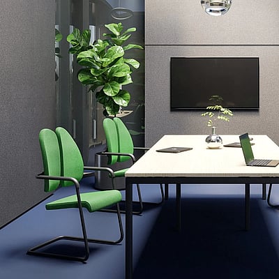 Besucherstuhl Xenium Duo-Back - Freefloating - NST-XENIUM-FRAME-CHAIR-CFA-DUO-BACK-S