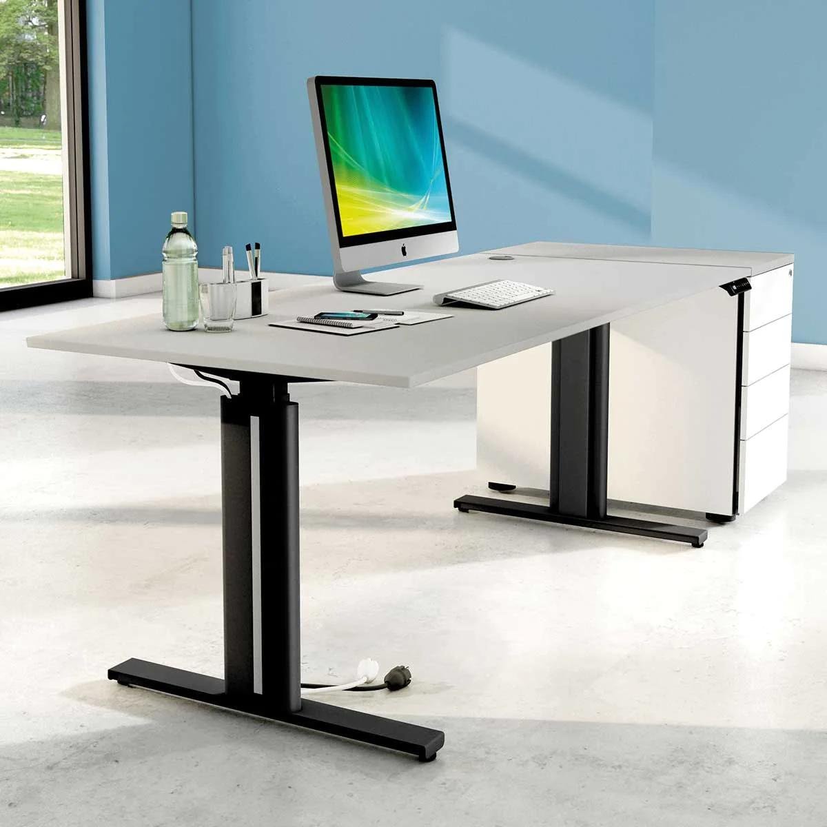 Höhenverstellbarer Schreibtisch Move 3 von Kerkmann - Produktbild 7 von 29