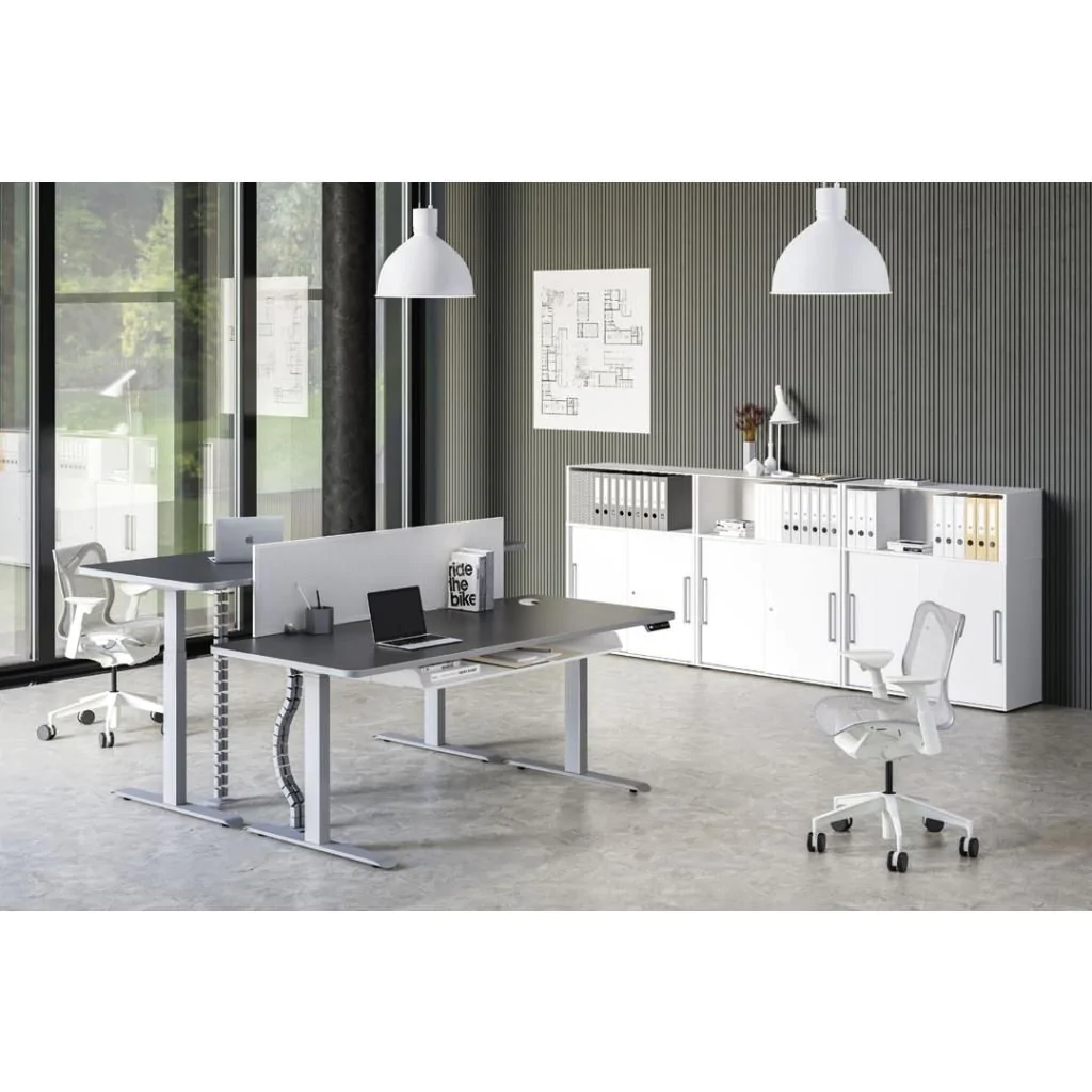 Höhenverstellbarer Schreibtisch Move 3 Premium von Kerkmann - Produktbild 6 von 7