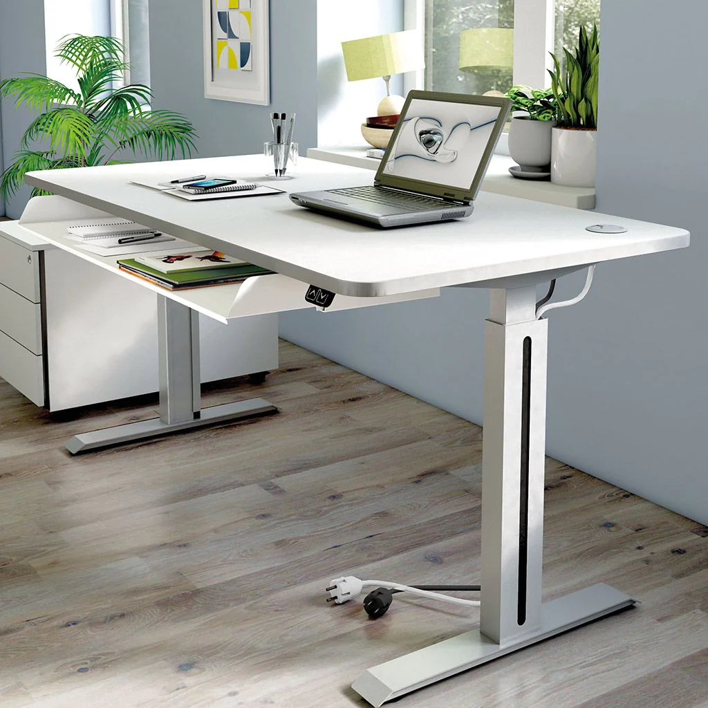 Move 1 Style Schreibtisch, 100-180 cm, elektrisch höhenverstellbar, 1 Motor von Kerkmann - Produktbild 12 von 17