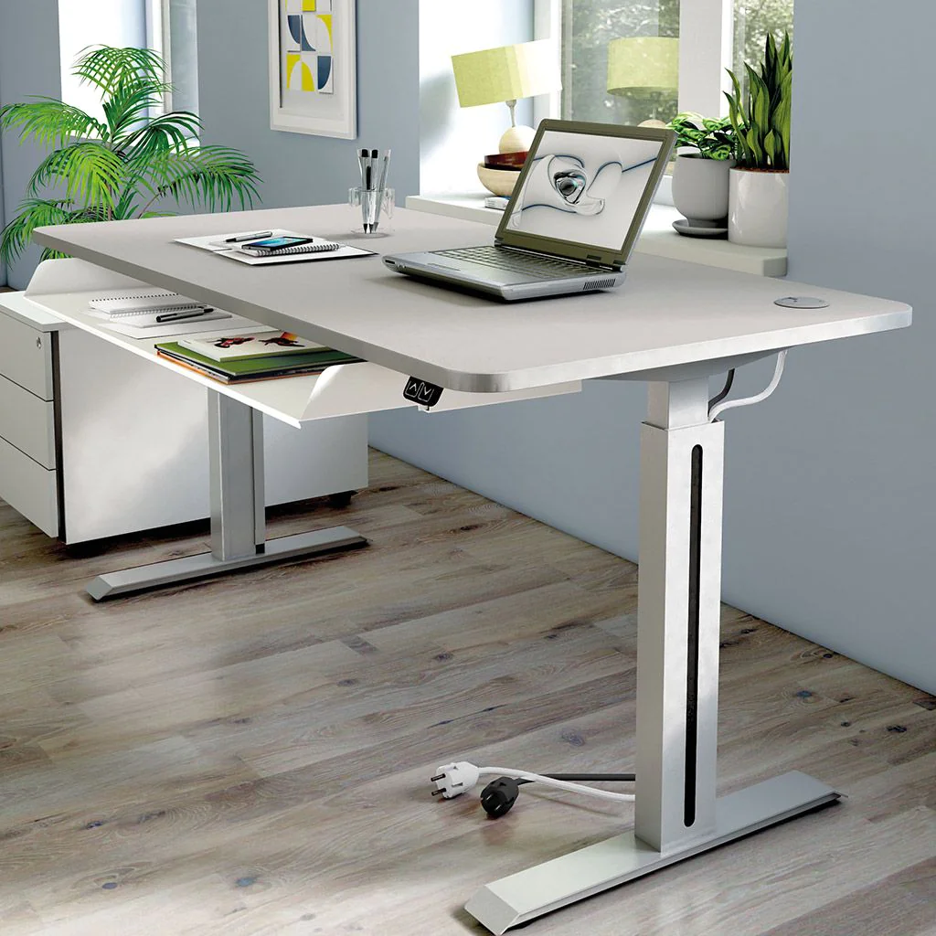 Move 1 Style Schreibtisch, 100-180 cm, elektrisch höhenverstellbar, 1 Motor von Kerkmann - Produktbild 13 von 17