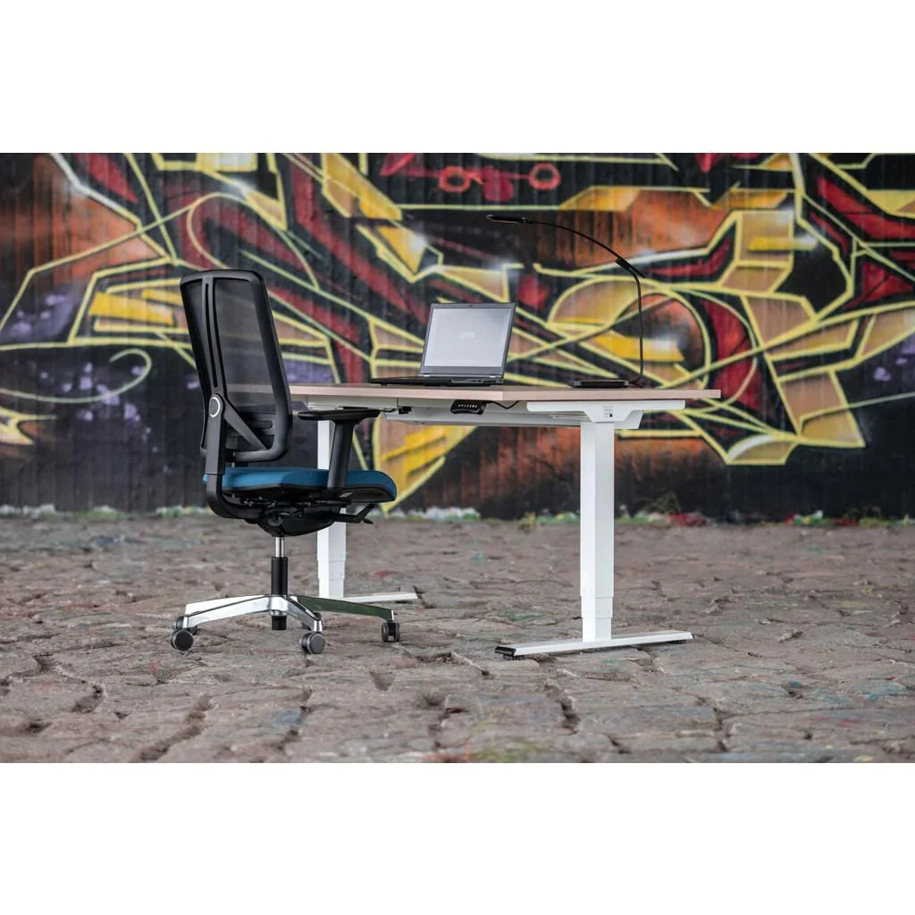 Stayble Basic Schreibtisch, 140-180 cm, elektrisch höhenverstellbar, 2 Motoren von Deskonia - Produktbild 4 von 19