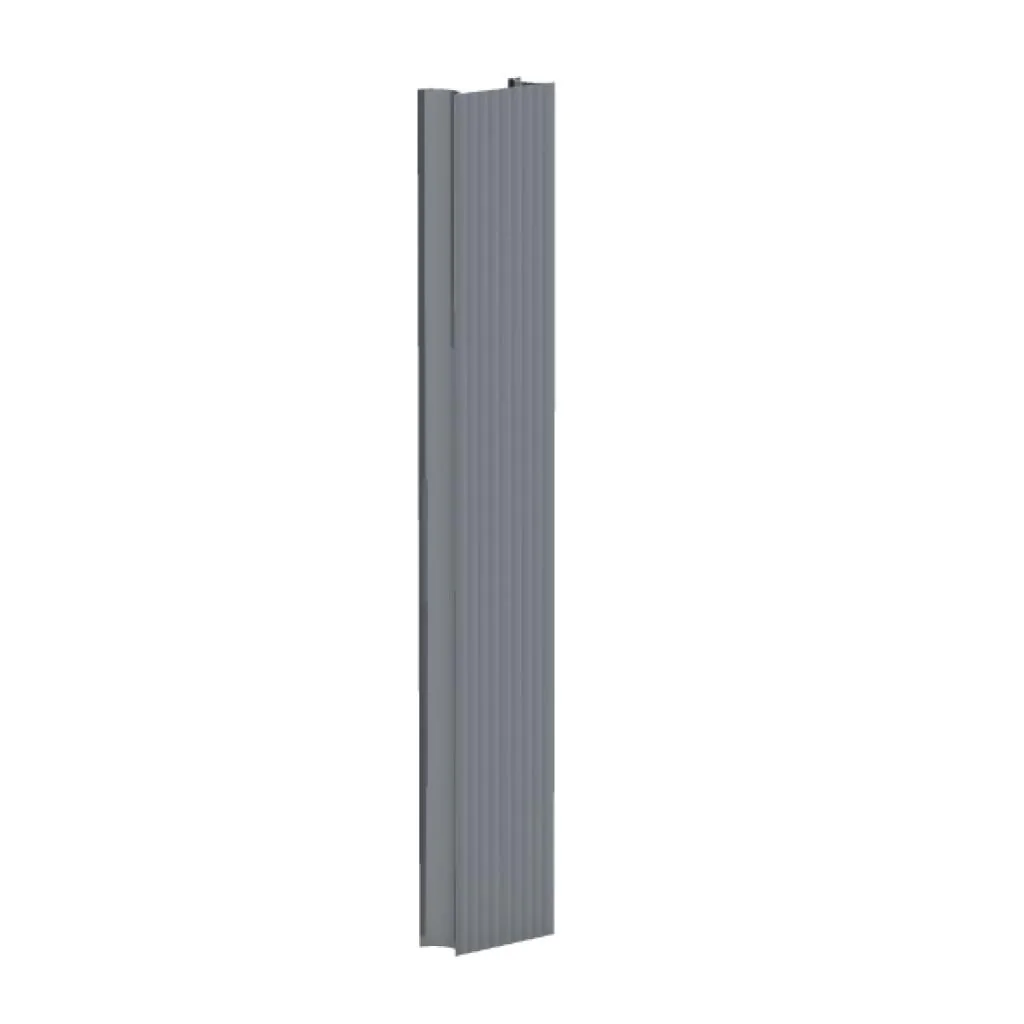 Kabelkanal vertikal 66 cm für Schreibtisch E10 OT - Silber von Nowy Styl - Produktbild 1 von 1